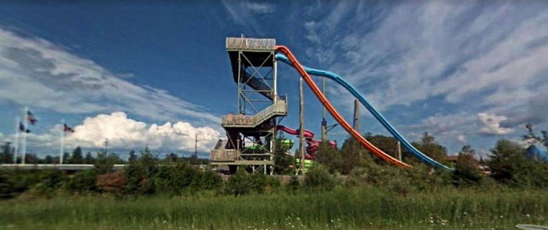 Mackinac City Fun Parks - 2008 Newer Park Water Slide (newer photo)